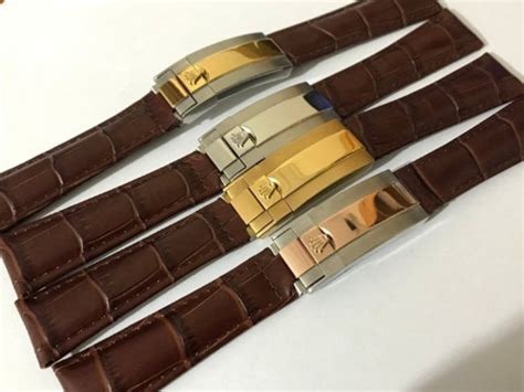 rolex leather watch straps